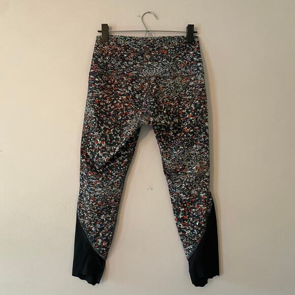 Lululemon Wunder Under High-Rise Crop Leggings 23" Multicolor Water Blossom 8 - Picture 6 of 12